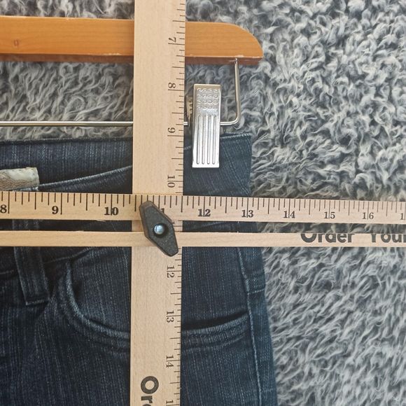 Flying Monkey Jeans Women 0 Blue Skinny Leg Mid Rise American Denim Logo - Picture 4 of 12